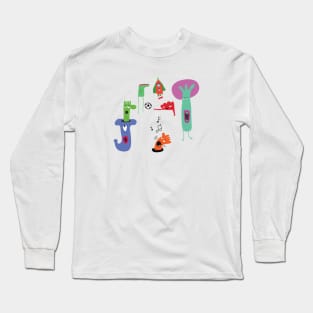 Monsters Long Sleeve T-Shirt